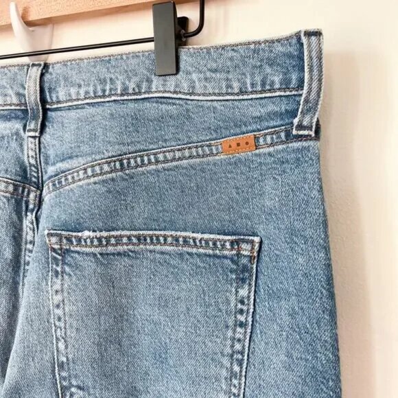 New AYR The LaLa Denim Jean Saturn Return Womens 34 Distressed - Picture 8 of 12